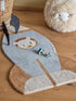 Bloomingville Space Rug Blue Wool
